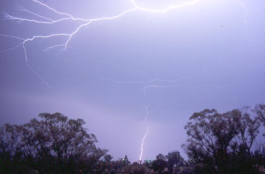 Lightning over Parramatta